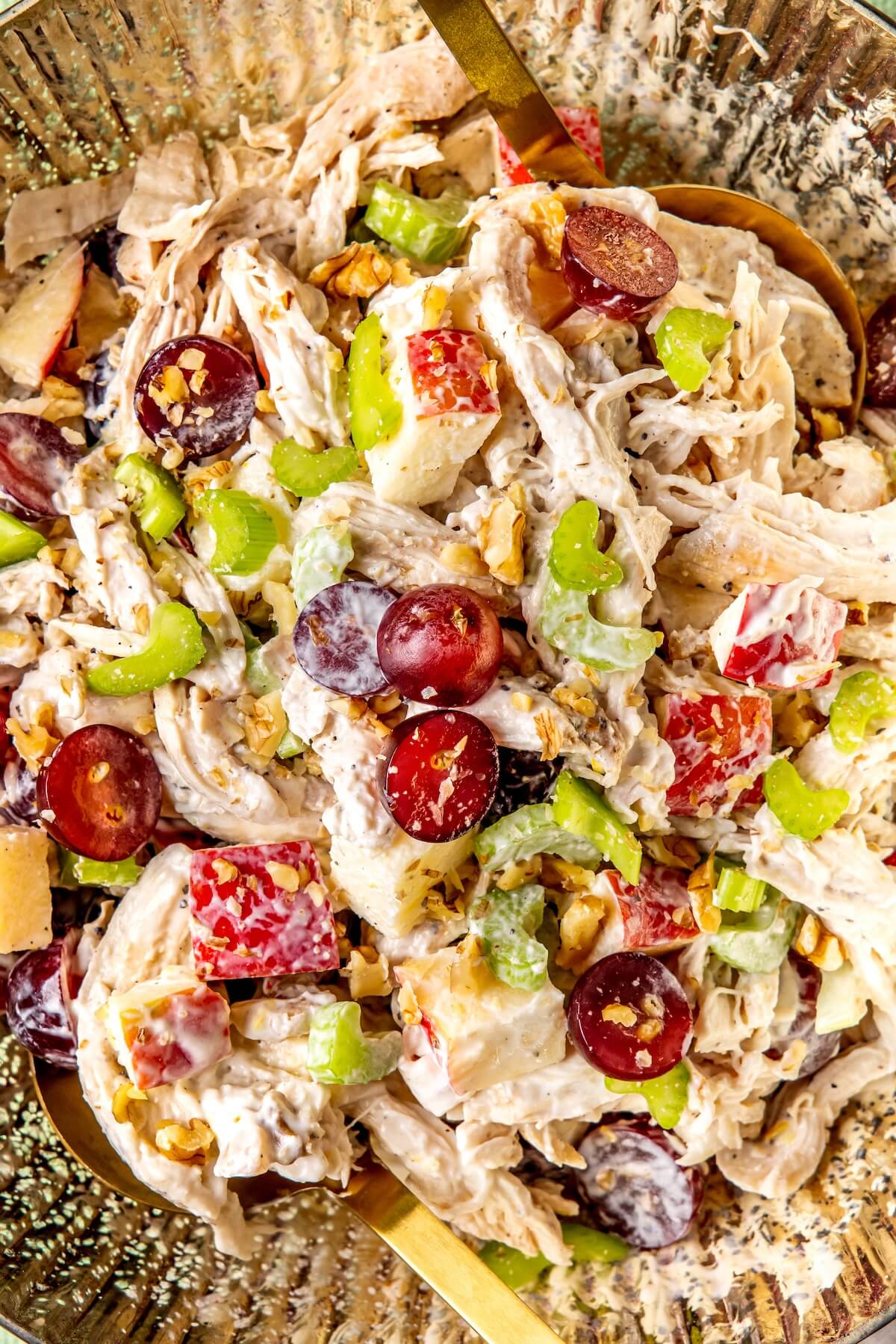 Dairy-Free Waldorf Chicken Salad - Olivia Adriance