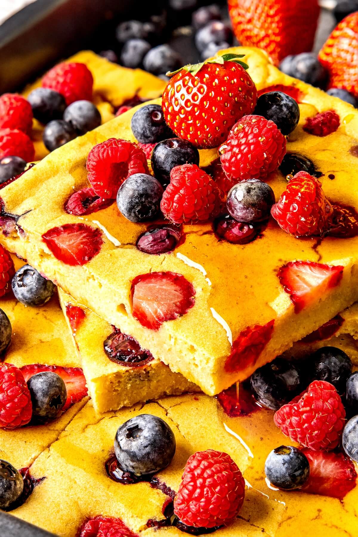 Gluten-Free Sheet Pan Pancakes - Olivia Adriance