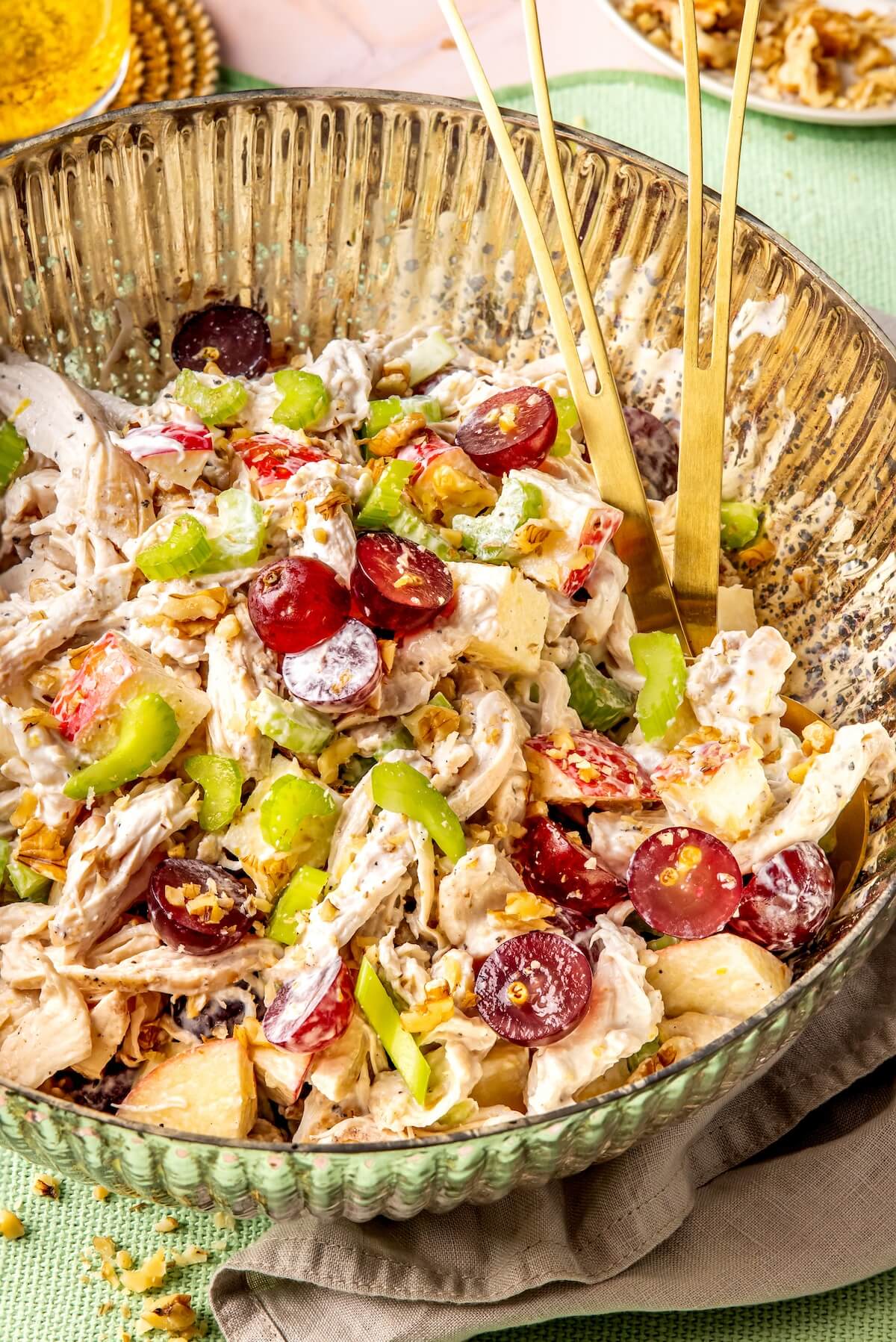 Dairy-Free Waldorf Chicken Salad - Olivia Adriance