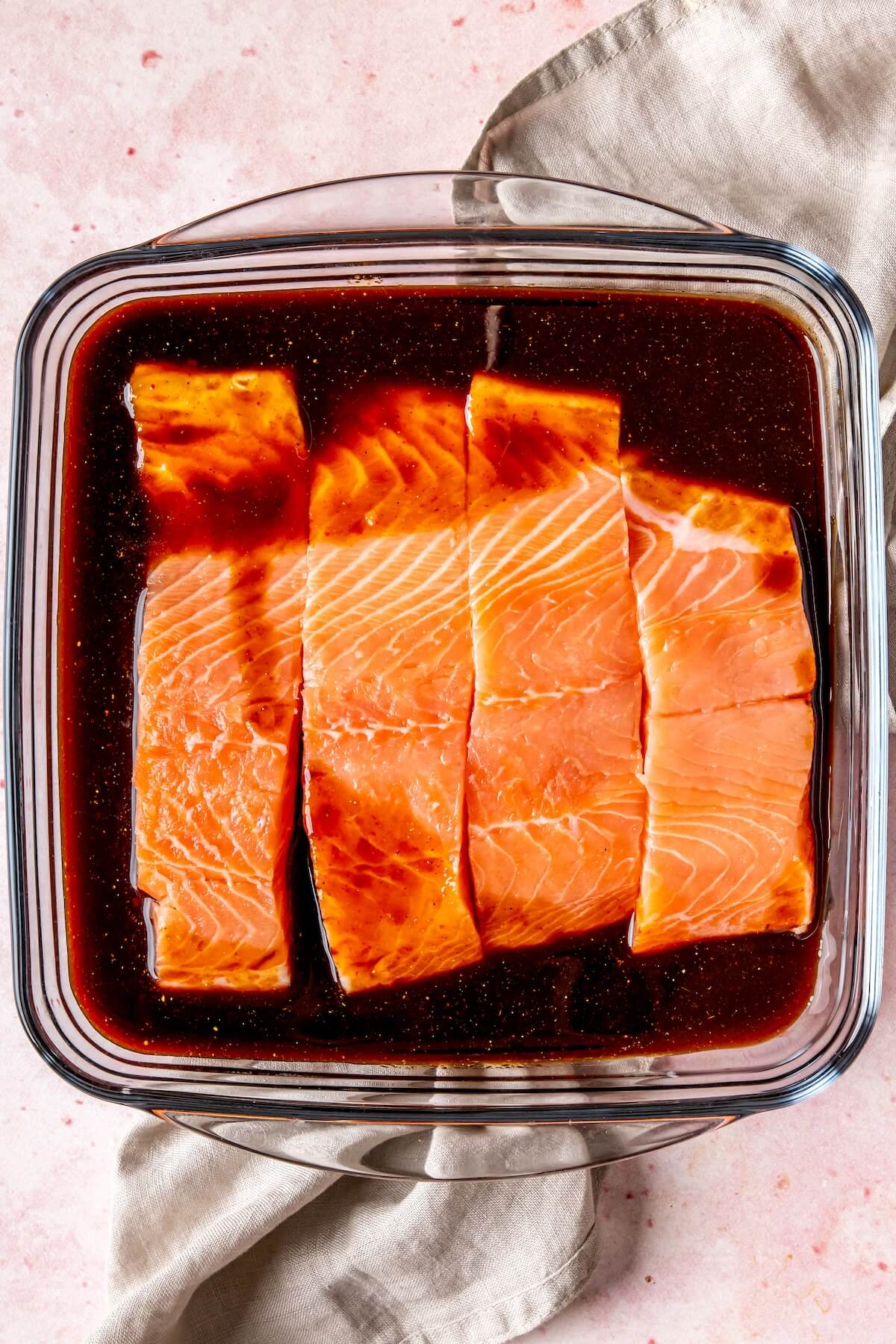 How to Make Broiled Honey Sriracha Salmon Step 2 - Olivia Adriance