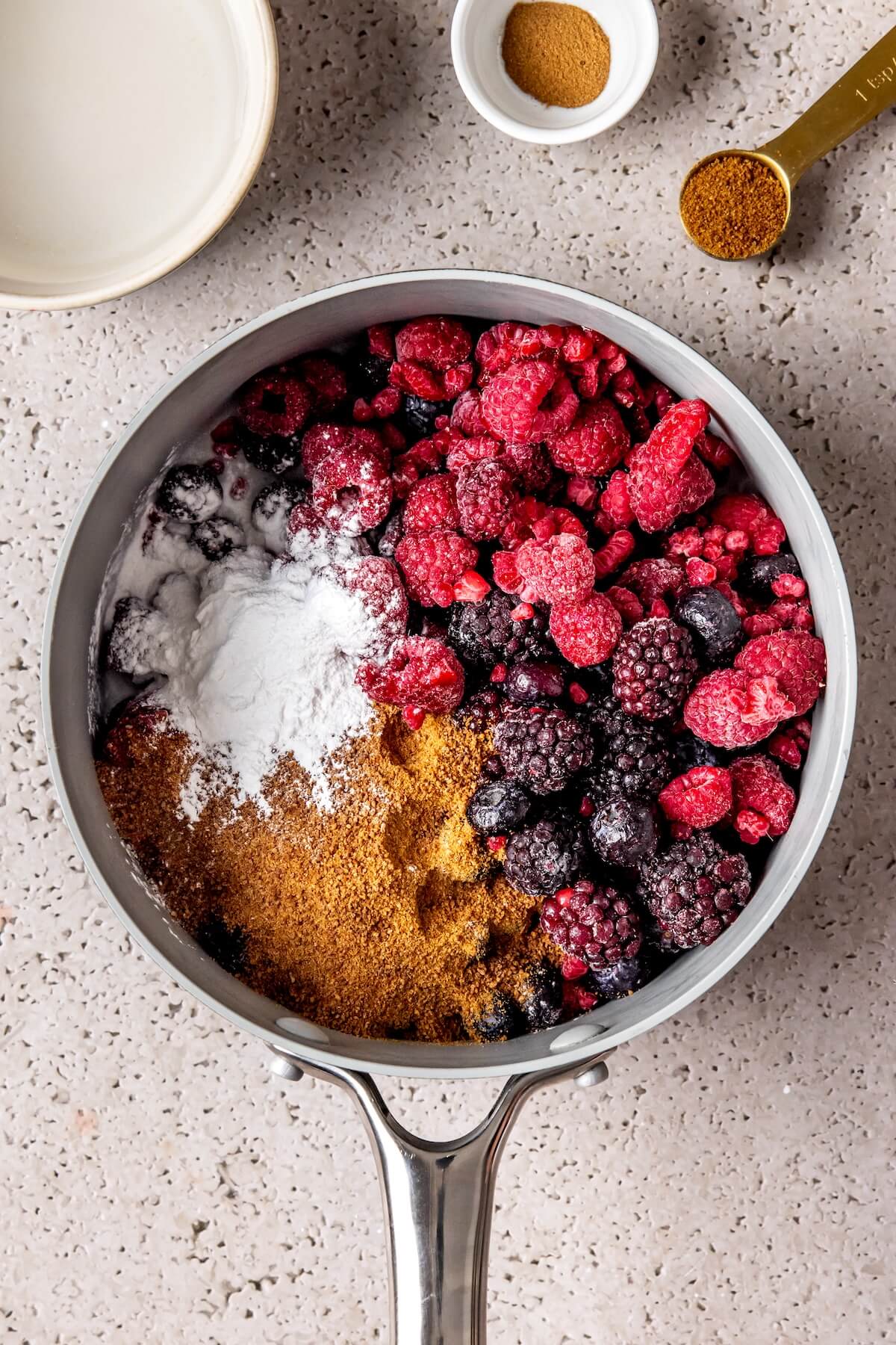 How to Make Gluten-Free Mixed Berry Cobbler Step 4 - Olivia Adriance