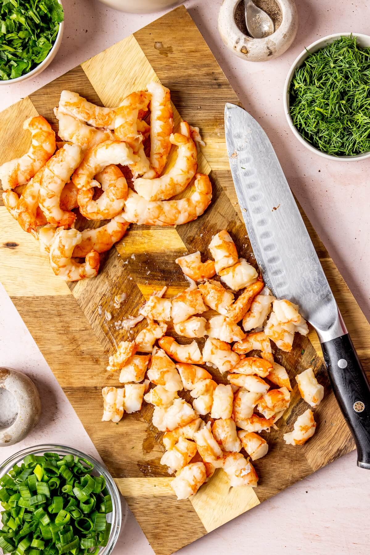 Lemony Dill Quinoa with Roasted Shrimp Step 5 - Olivia Adriance
