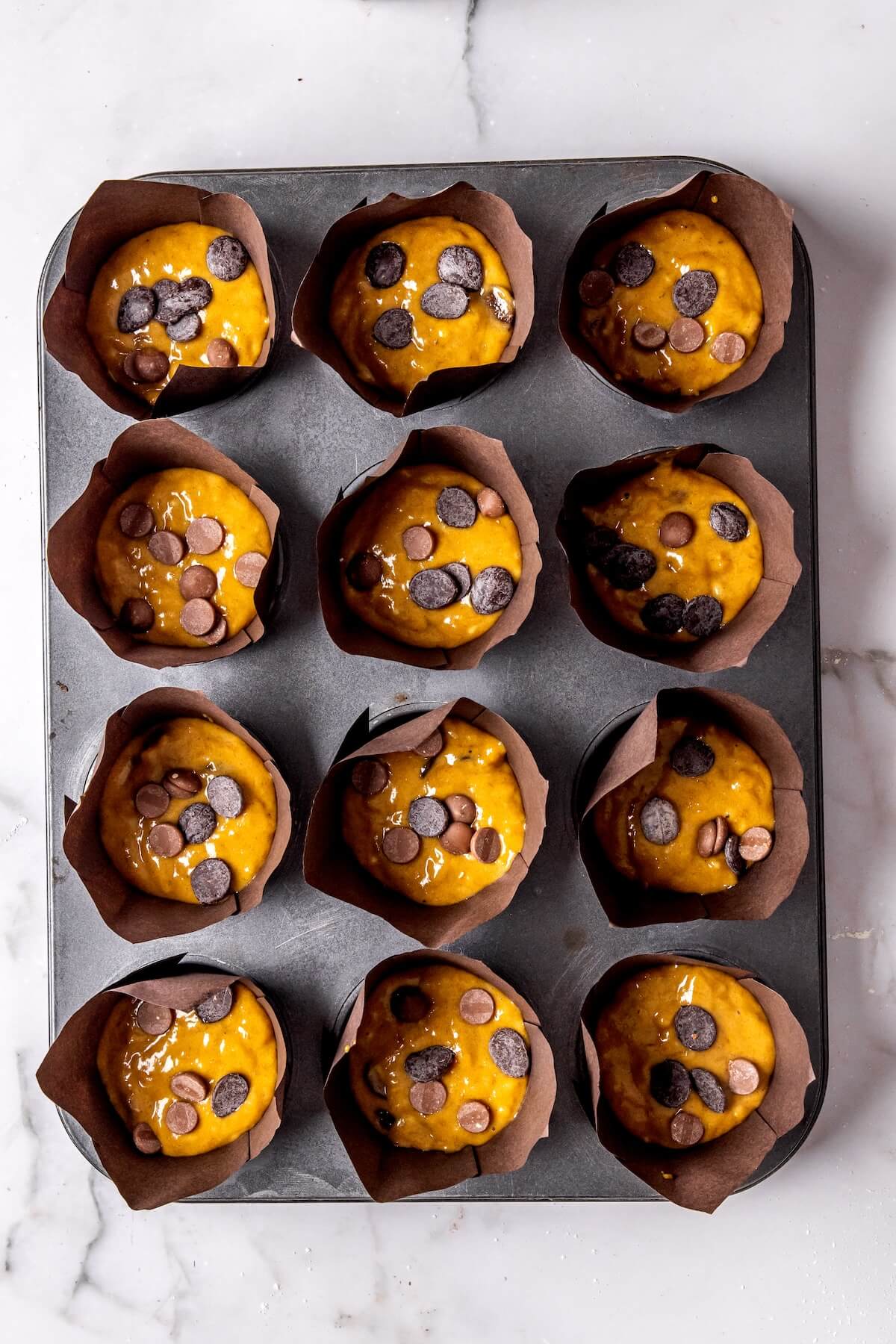 How to Make Gluten-Free Chocolate Chip Banana Muffins Step 6 - Olivia Adriance
