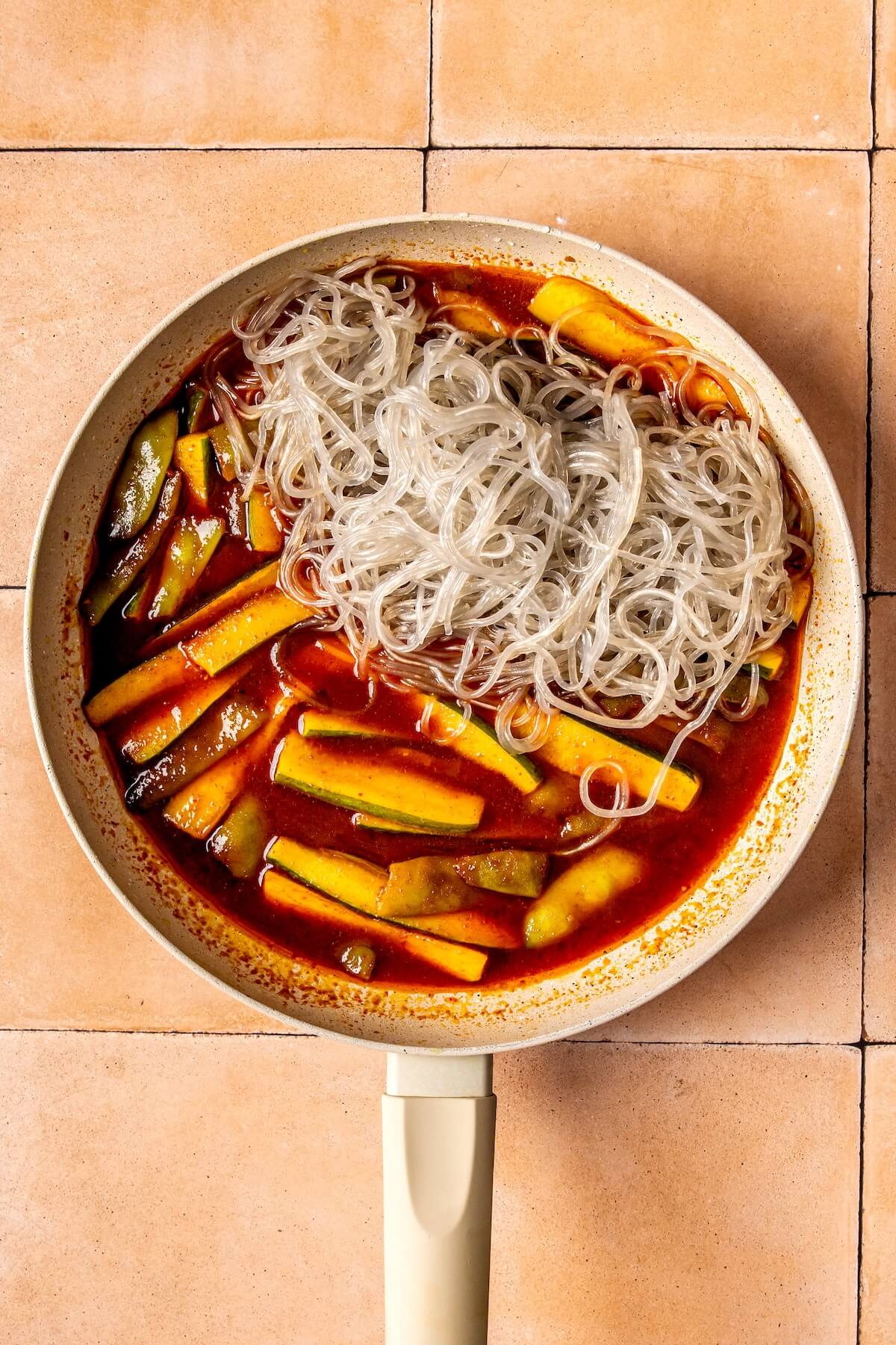 How to Make Spicy Glass Noodles and Meatballs Step 6 - Olivia Adriance