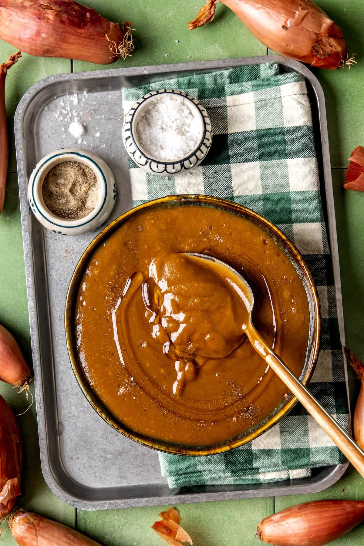 Roasted Shallot Vinaigrette - Olivia Adriance