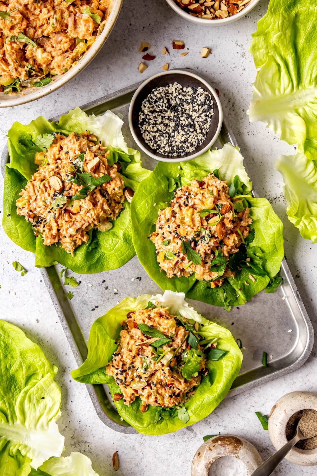 Spicy Tuna Salad No Mayo - Olivia Adriance
