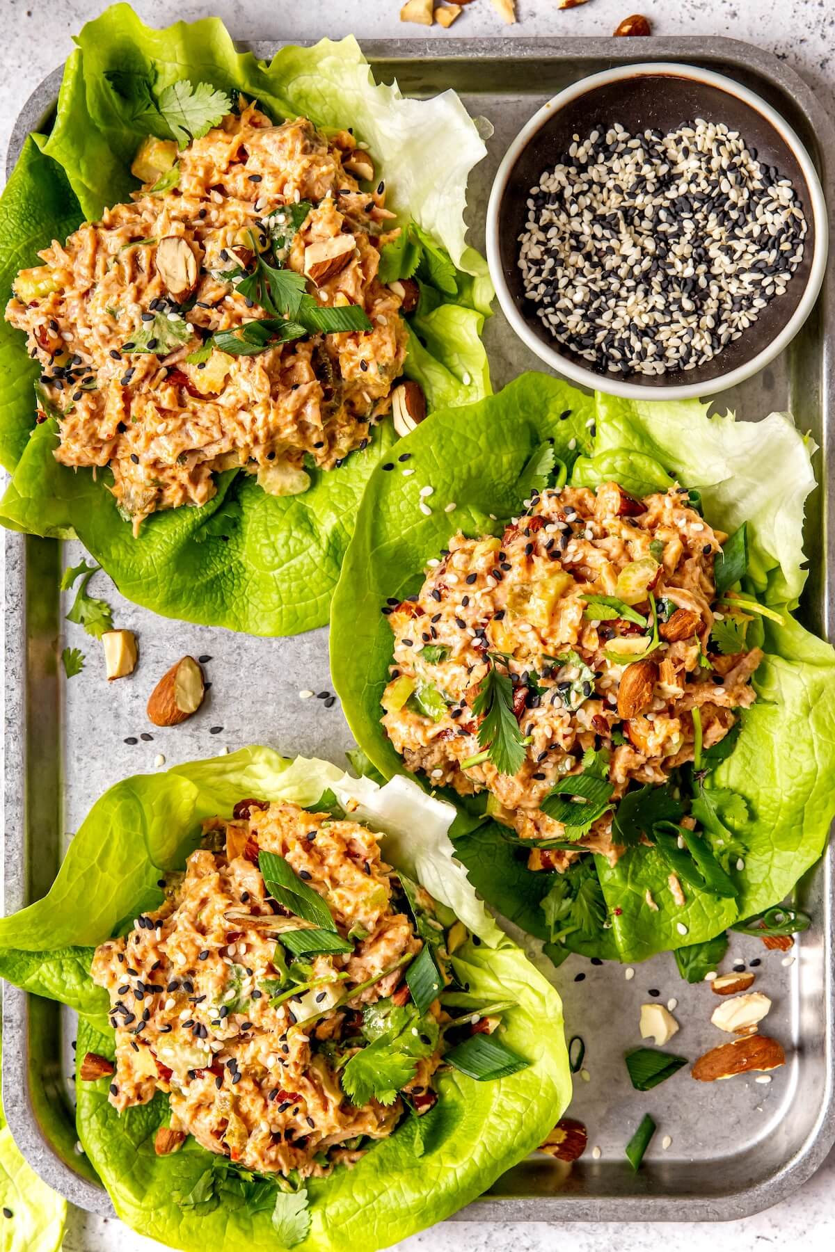 Spicy Tuna Salad No Mayo - Olivia Adriance