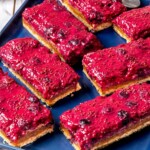 Peanut Butter and Jelly Protein Bars - Olivia Adriance