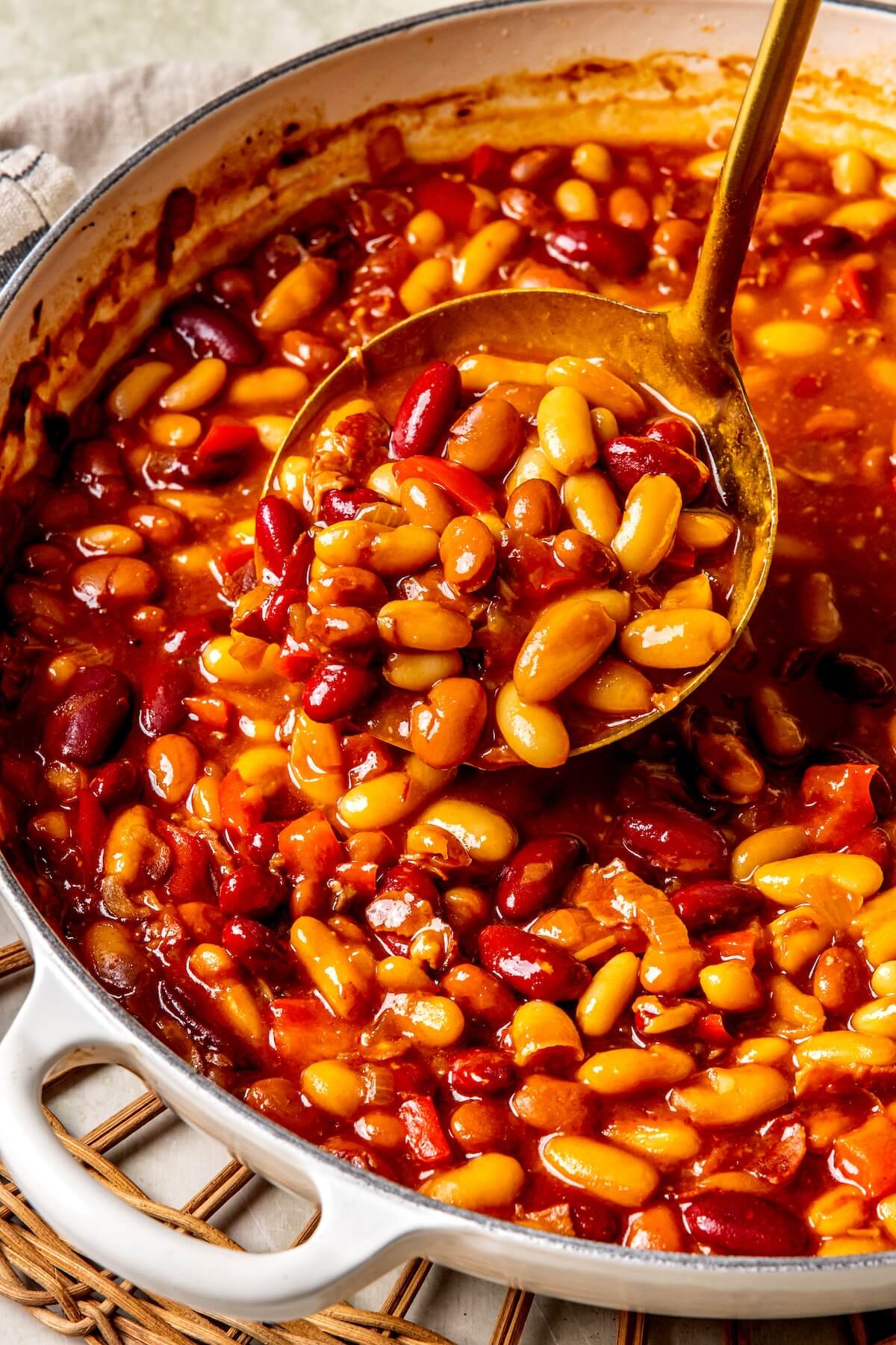 Easy Homemade Baked Beans - Olivia Adriance