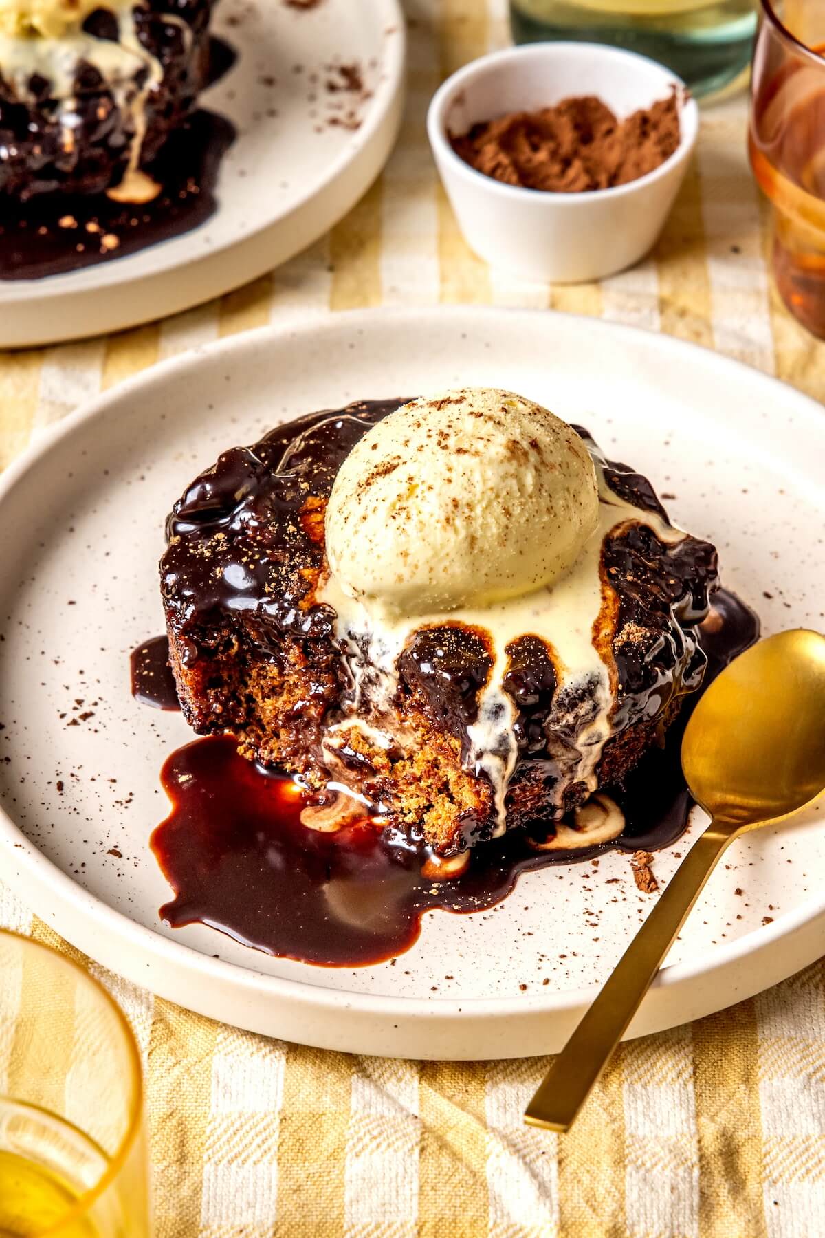 Gluten-Free Chocolate Lava Cakes - Olivia Adriance
