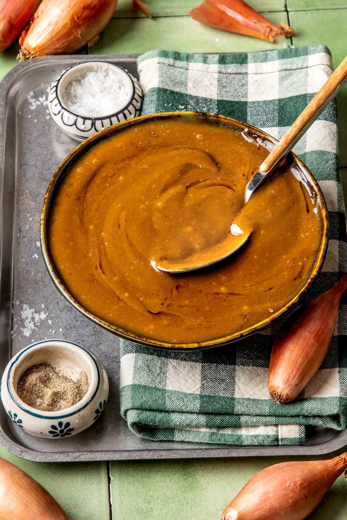 Roasted Shallot Vinaigrette - Olivia Adriance
