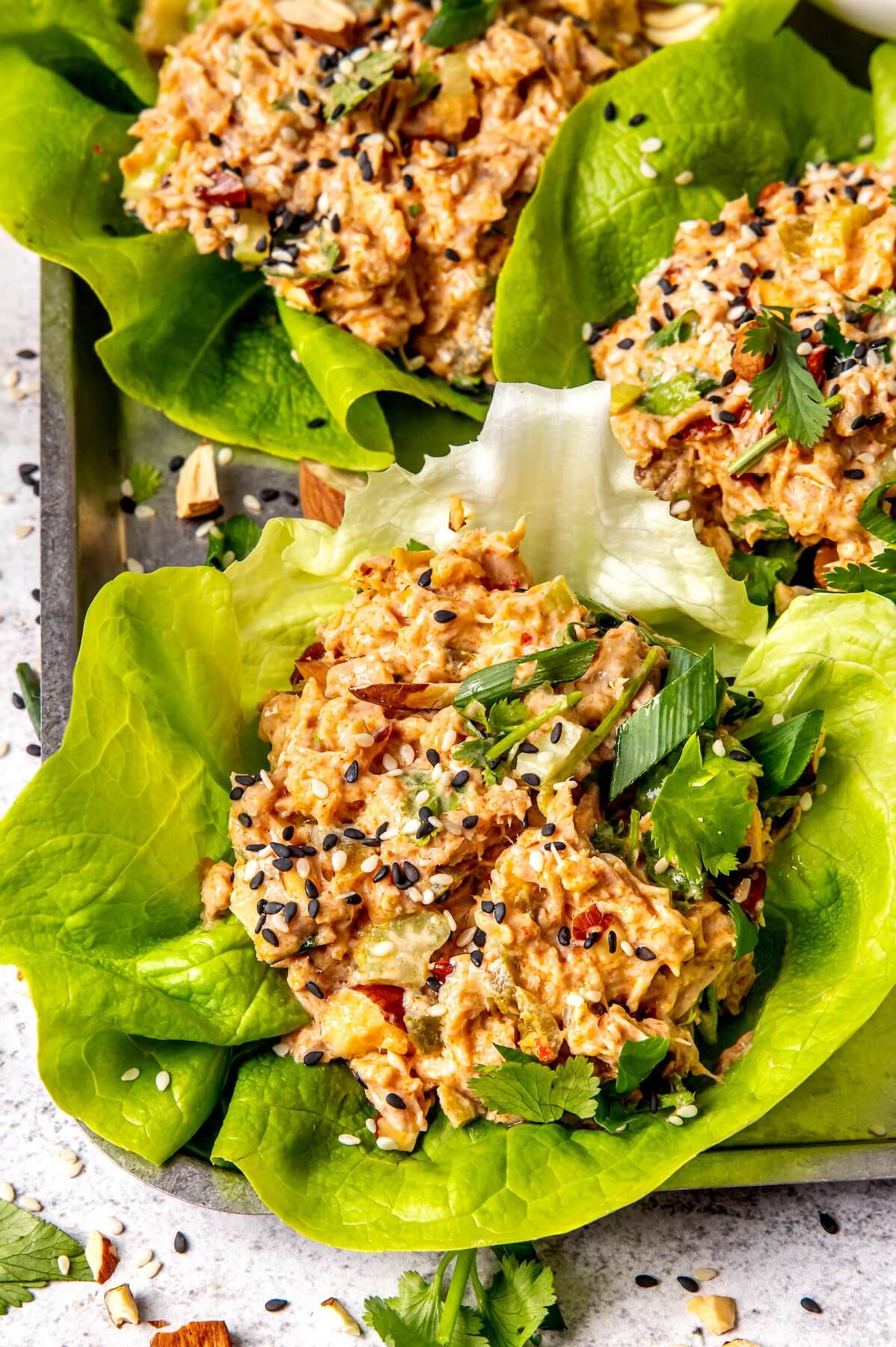Spicy Tuna Salad No Mayo - Olivia Adriance