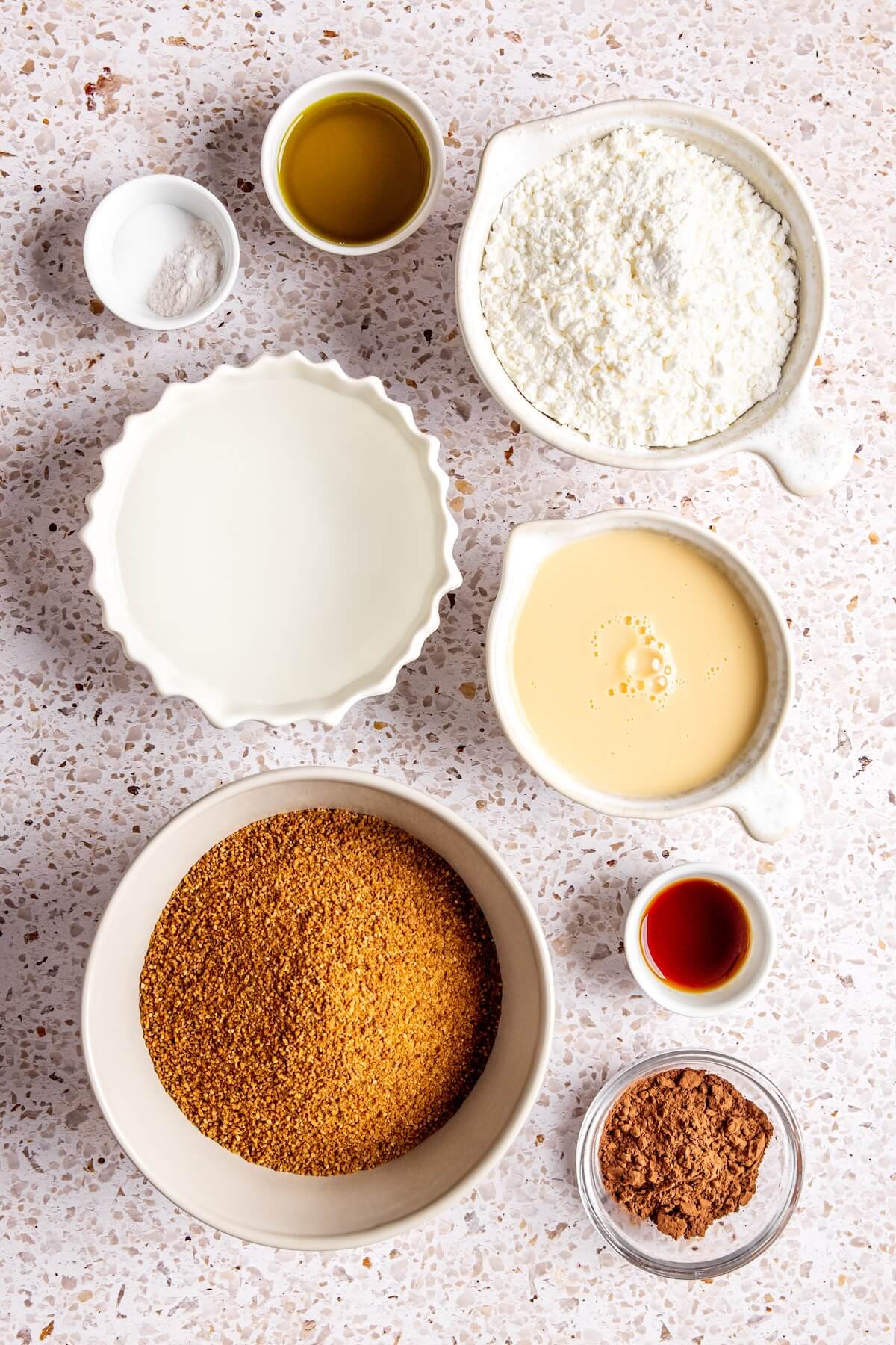 Ingredients for Gluten-Free Chocolate Lava Cakes - Olivia Adriance