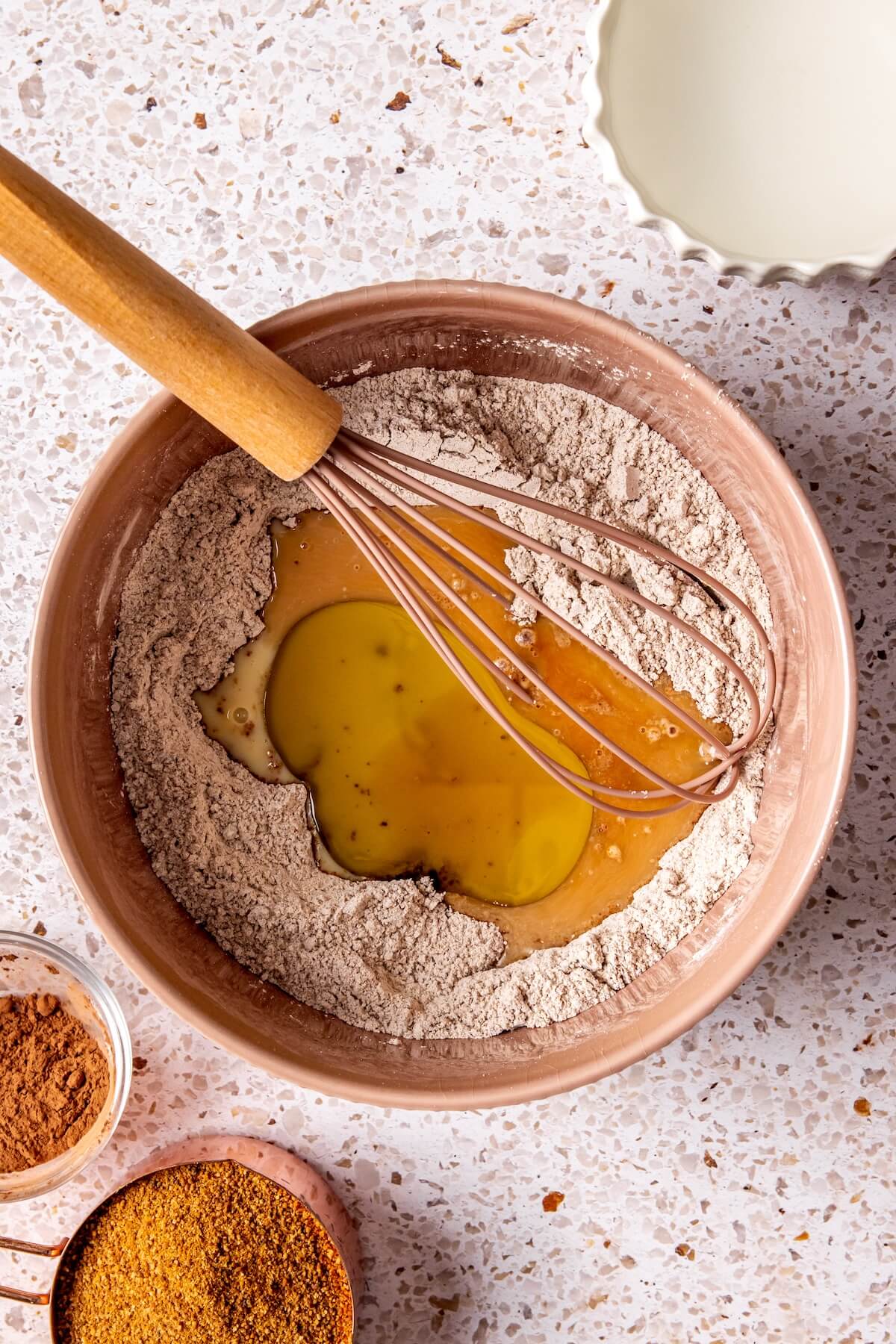 How to Make Gluten-Free Chocolate Lava Cakes Step 2 - Olivia Adriance