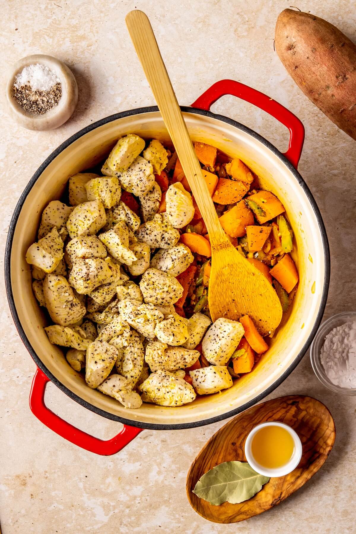 How to Make Turmeric Chicken Stew Step 4 - Olivia Adriance