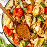 Chicken and Veggie Pasta Salad - Olivia Adriance