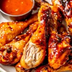 Honey Garlic Chicken Drumsticks - Olivia Adriance