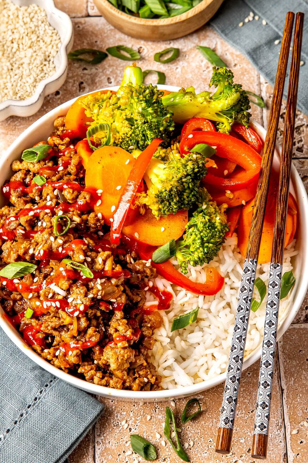 Ginger Beef and Veggie Stir Fry - Olivia Adriance