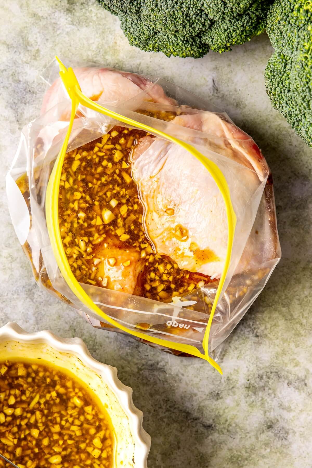 How to Make Saucy Asian Braised Chicken and Broccoli Step 2 - Olivia Adriance