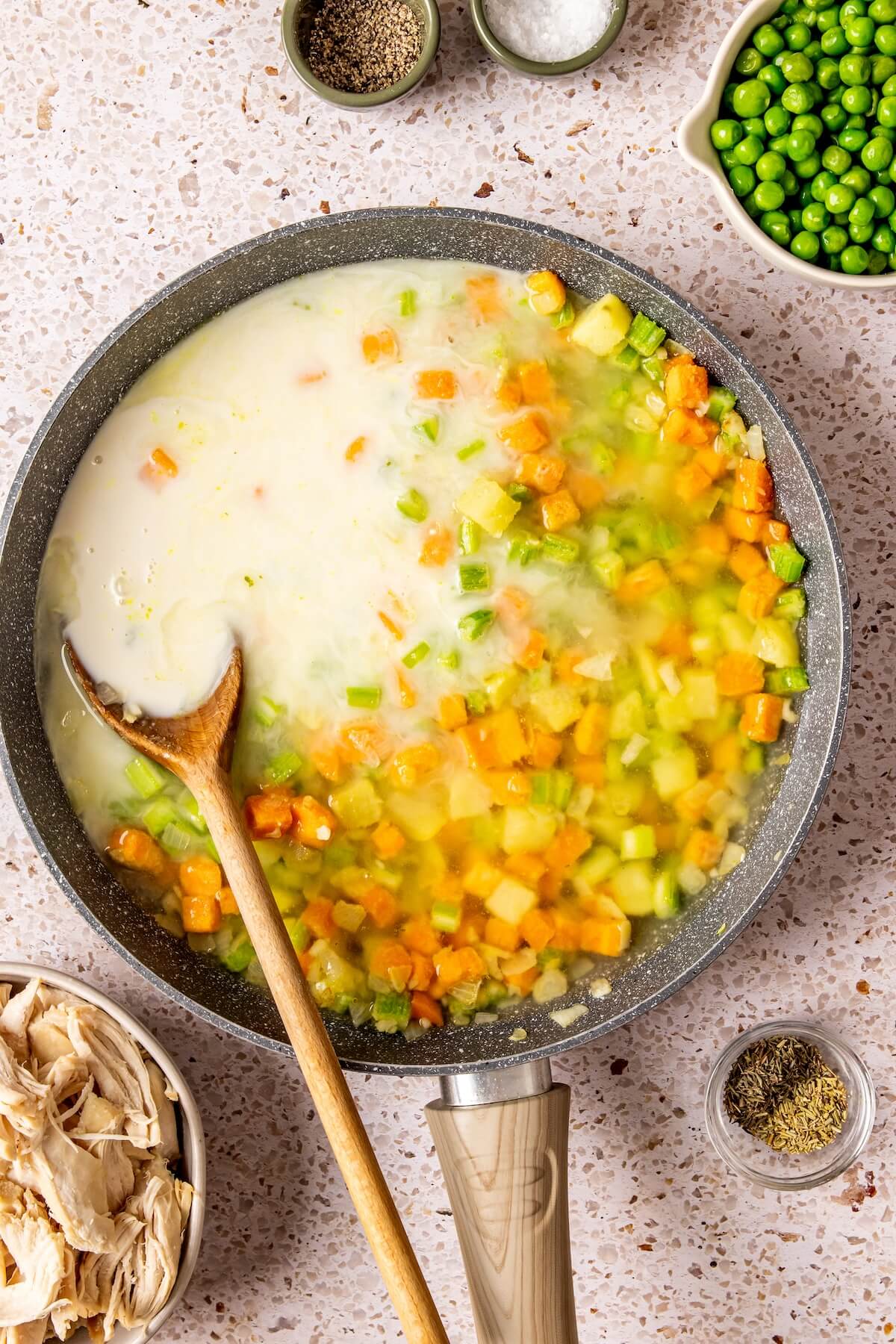 How to Make Gluten Free Chicken Pot Pie Step 3 - Olivia Adriance
