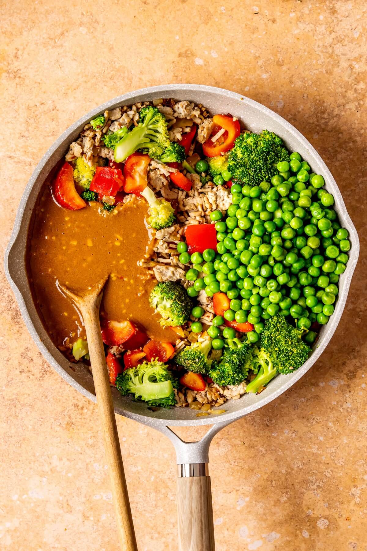 How to Make Miso Peanut Glass Noodle Stir Fry Step 4 - Olivia Adriance
