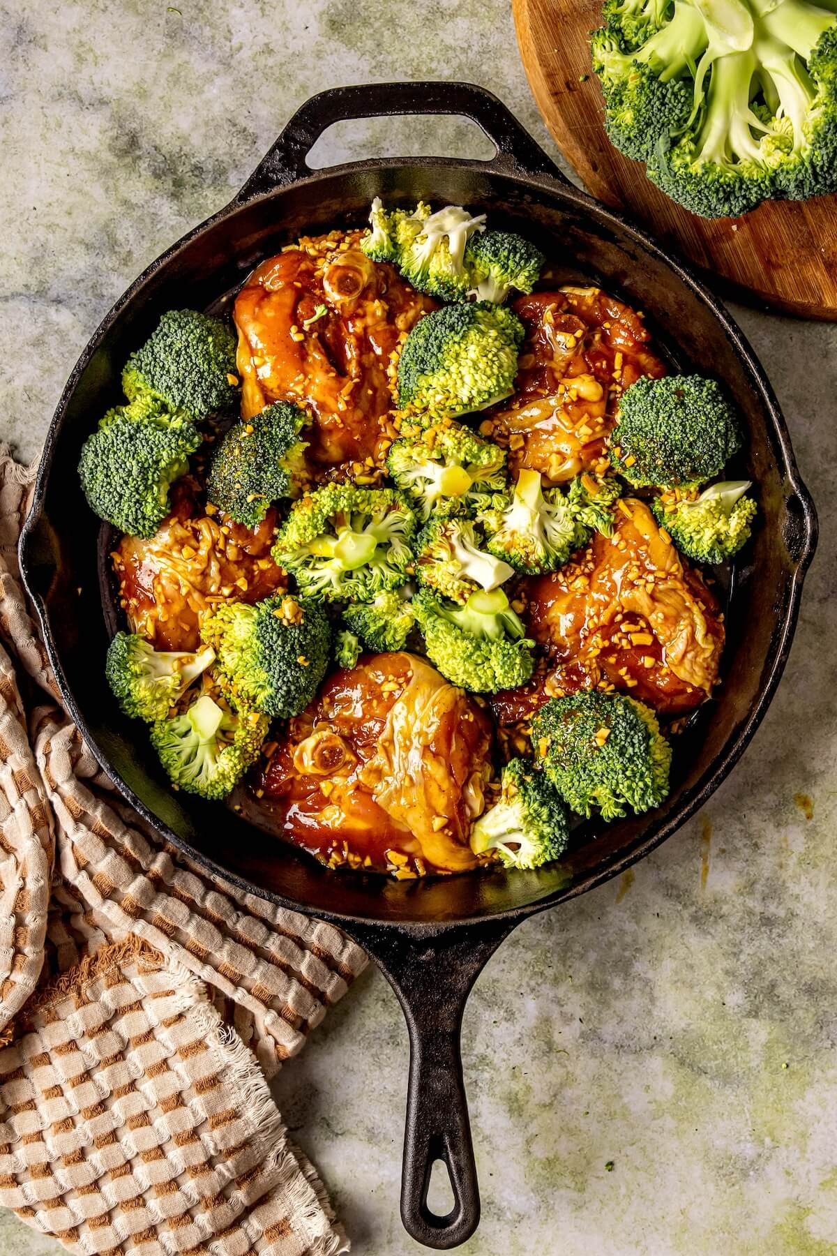 How to Make Saucy Asian Braised Chicken and Broccoli Step 4 - Olivia Adriance