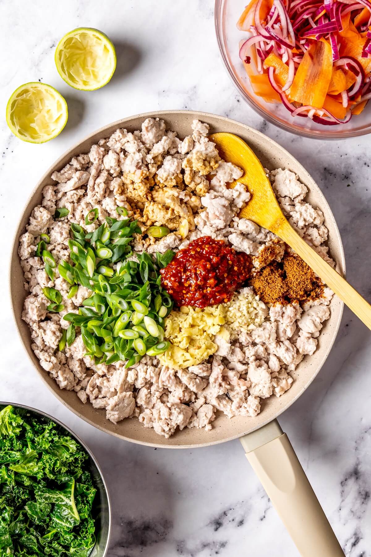 How to Make Chicken Larb Bowls Step 5 - Olivia Adriance