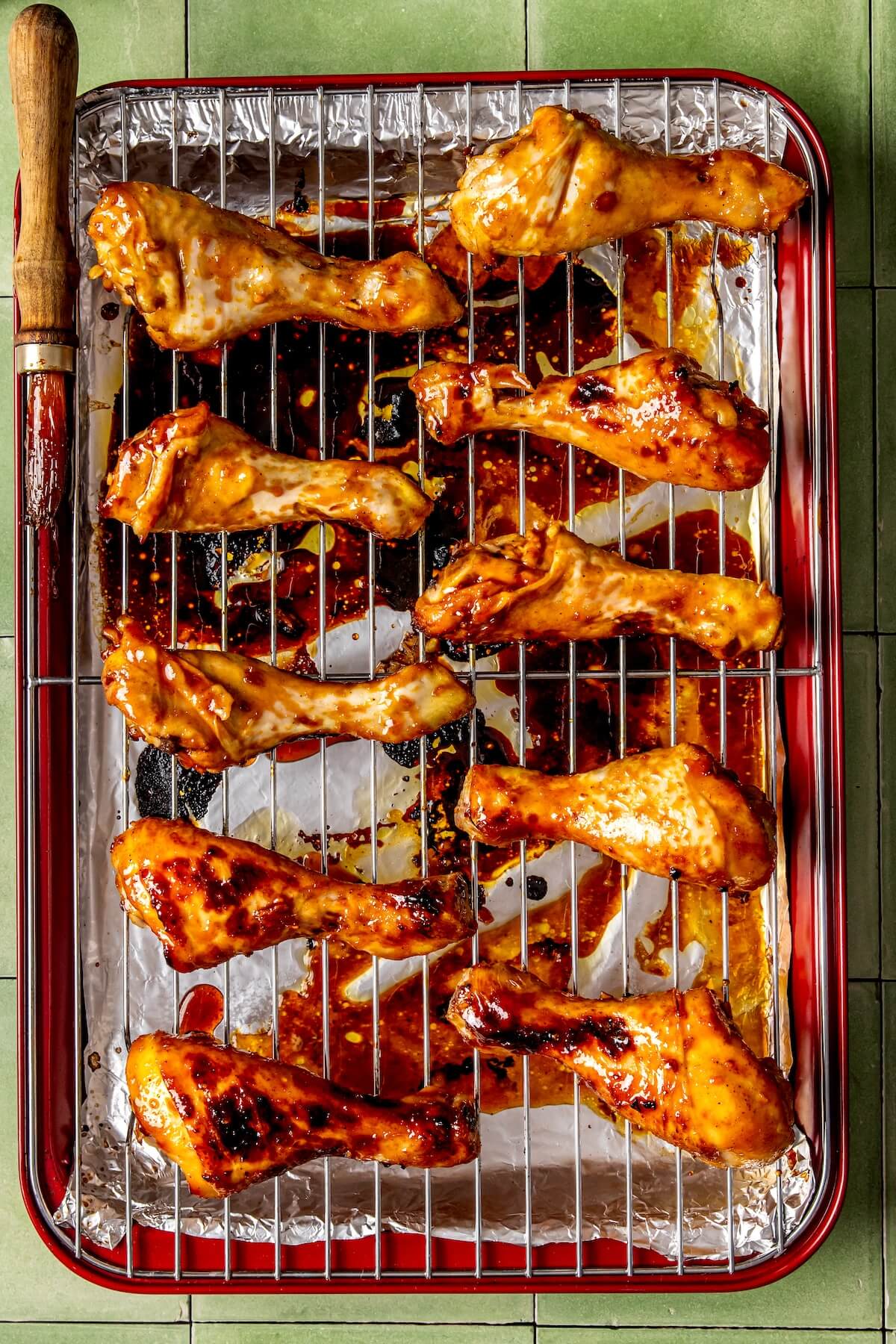 How to Make Honey Garlic Chicken Drumsticks Step 5 - Olivia Adriance