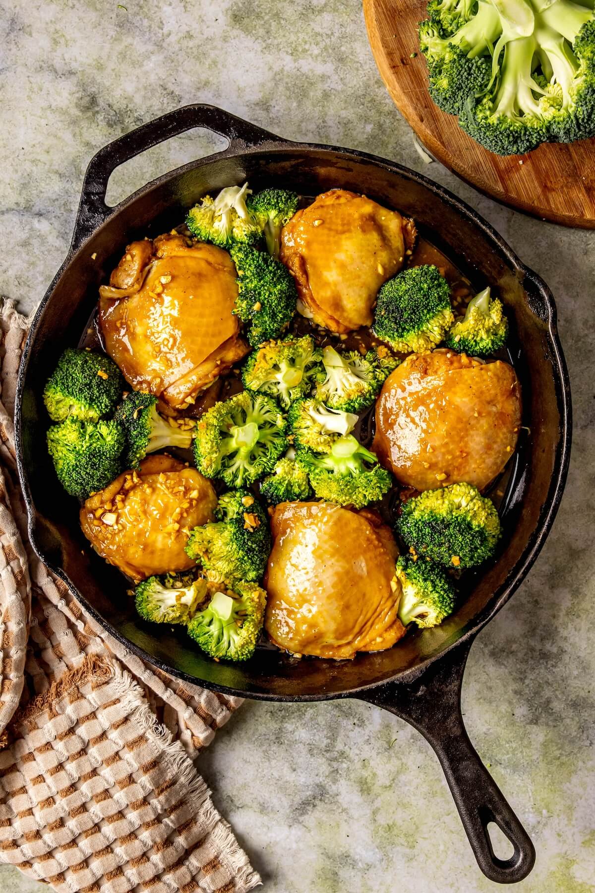 How to Make Saucy Asian Braised Chicken and Broccoli Step 5 - Olivia Adriance