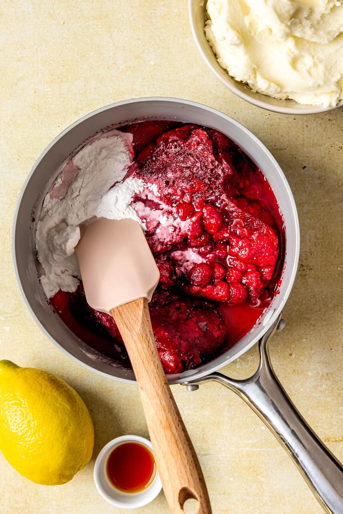 How to Make Gluten-Free Dairy-Free Vanilla Cake with Raspberries Step 5 - Olivia Adriance