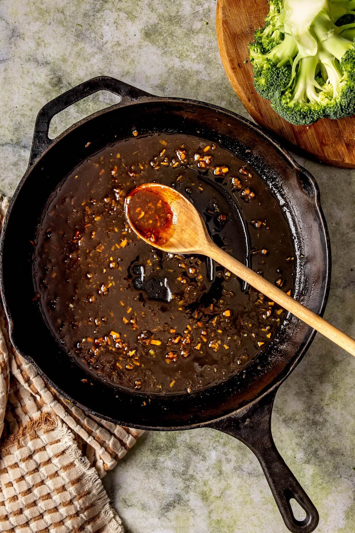 How to Make Saucy Asian Braised Chicken and Broccoli Step 6 - Olivia Adriance