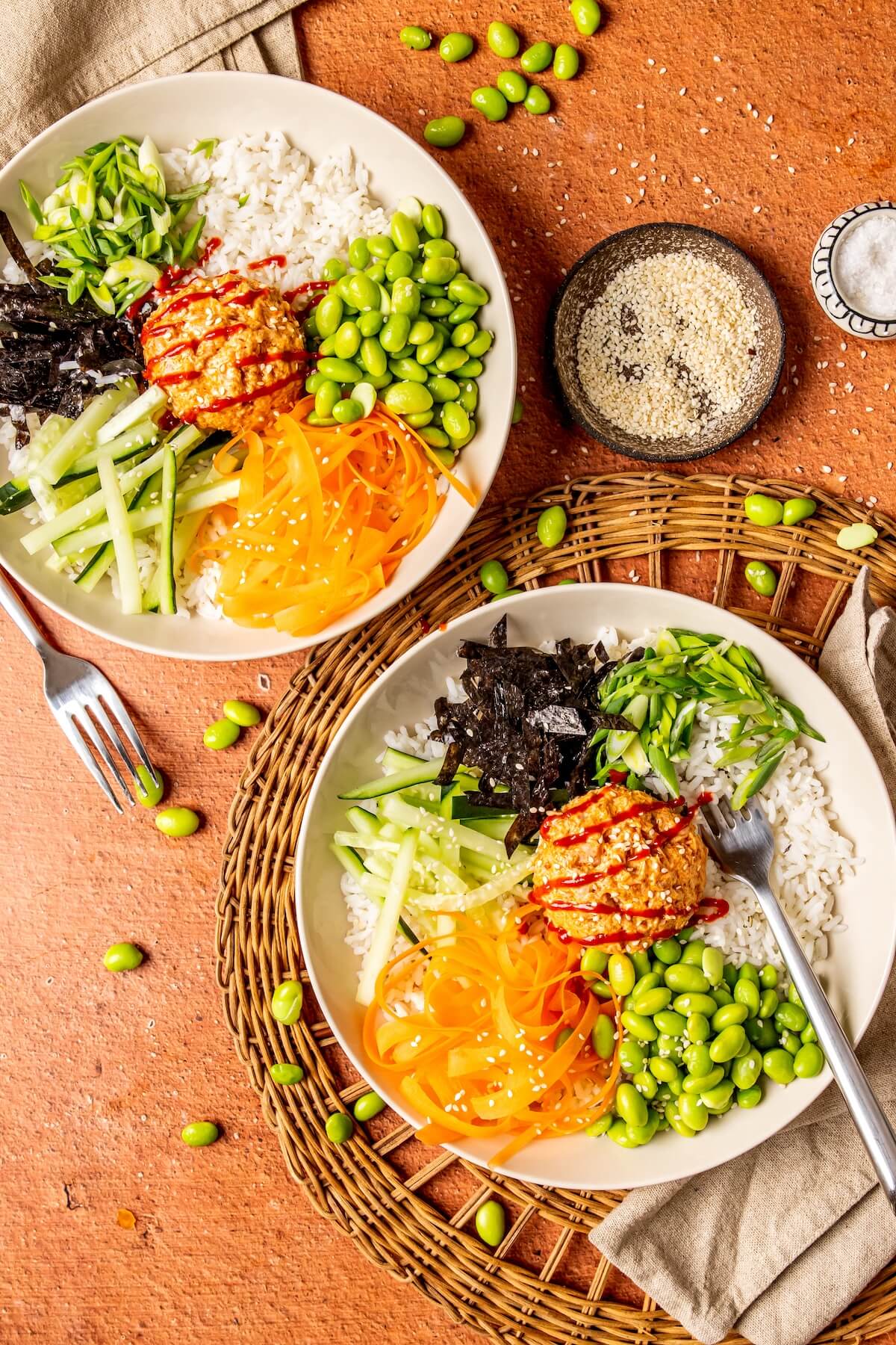 Spicy Tuna Bowls - Olivia Adriance