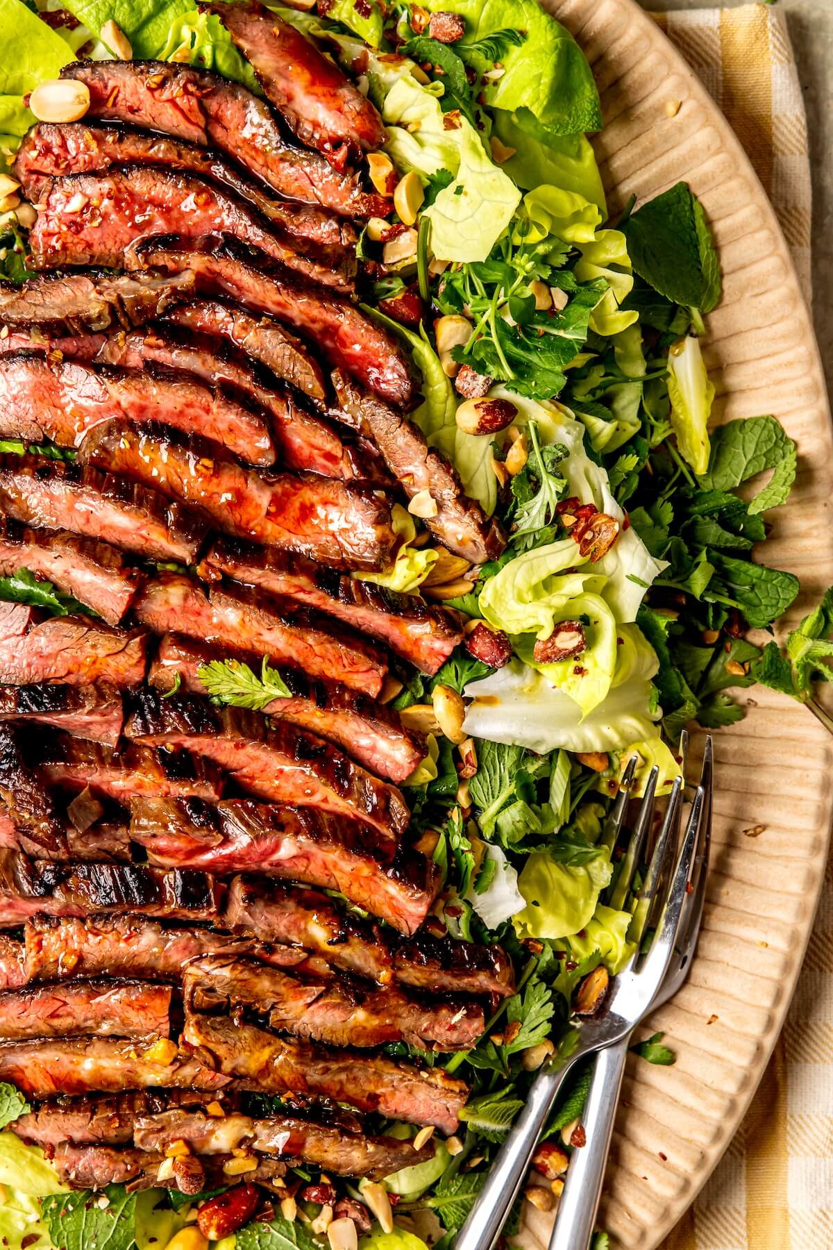 Thai Steak Salad - Olivia Adriance