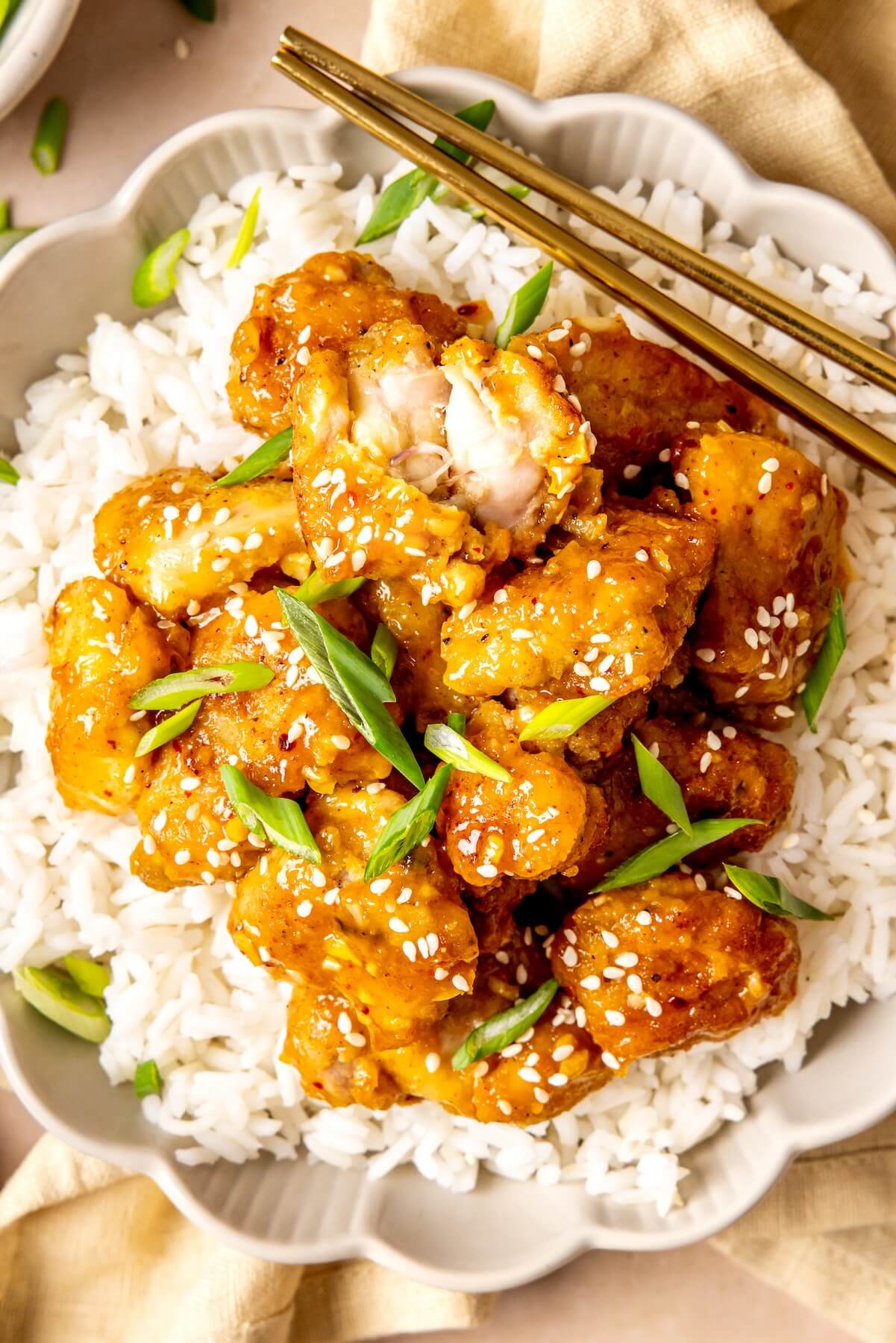 Gluten-Free Orange Chicken - Olivia Adriance