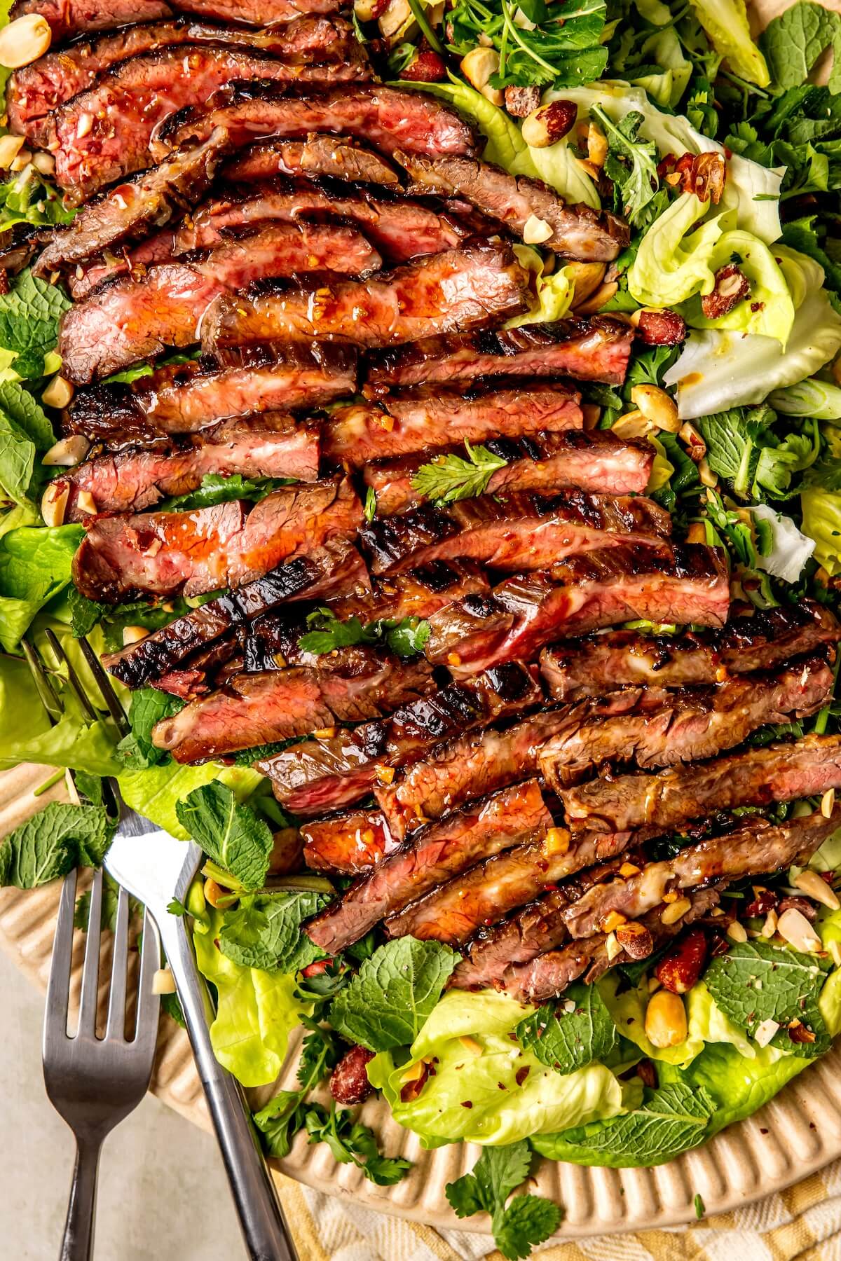 Thai Steak Salad - Olivia Adriance