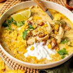 Creamy Chicken Enchilada Soup - Olivia Adriance