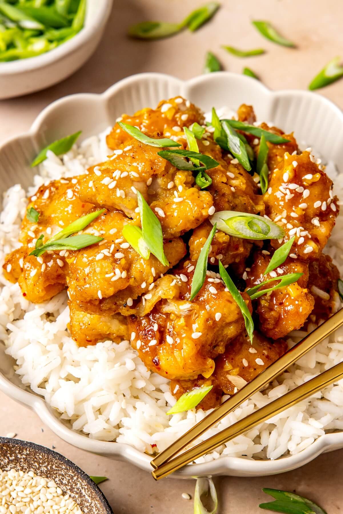 Gluten-Free Orange Chicken - Olivia Adriance