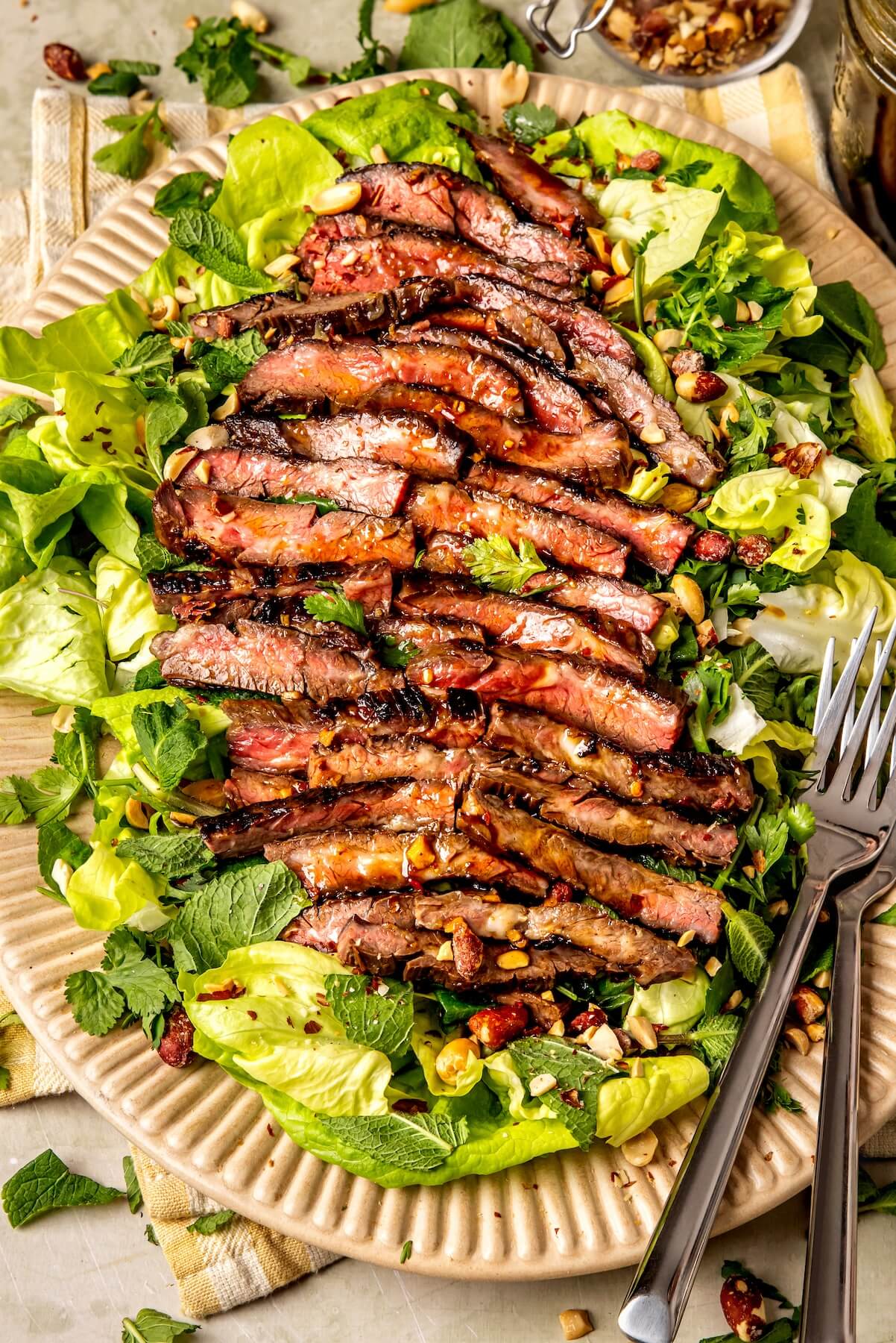 Thai Steak Salad - Olivia Adriance