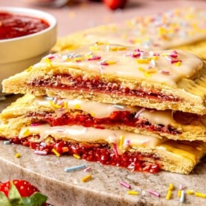 Gluten-Free Strawberry Pop Tarts - Olivia Adriance