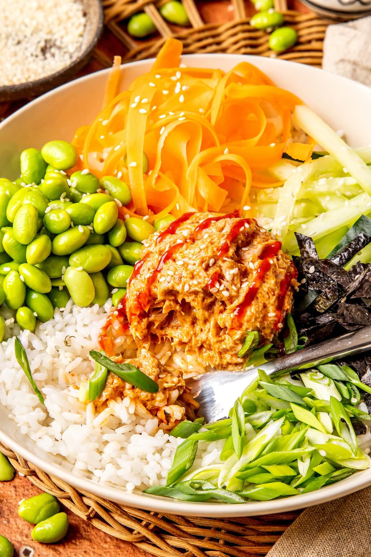 Spicy Tuna Bowls - Olivia Adriance