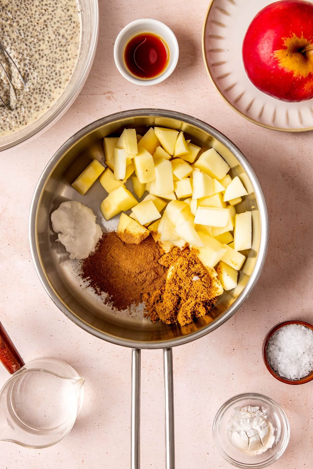 How to Make Apple Pie Protein Chia Pudding Step 4 - Olivia Adriance
