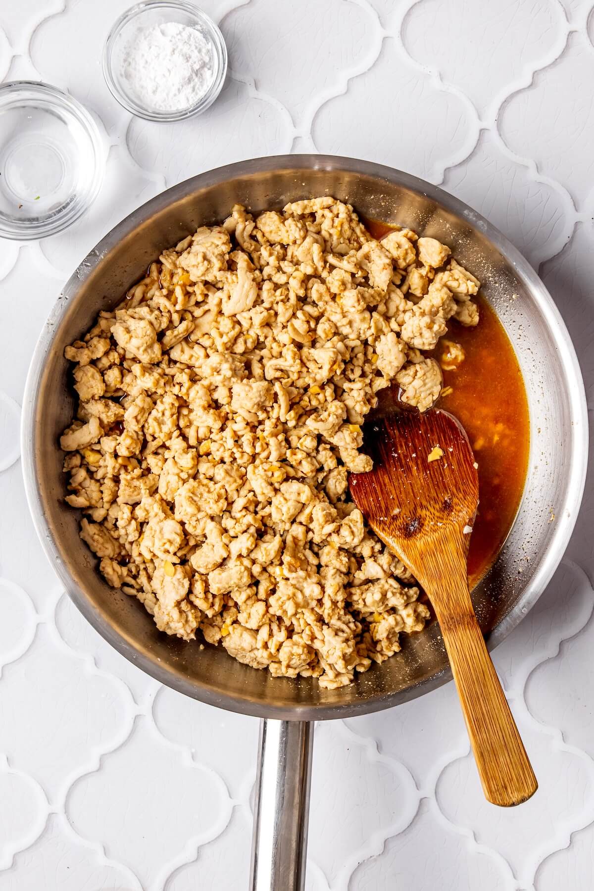 How to Make Ginger Honey Ground Chicken Bowls Step 4 - Olivia Adriance