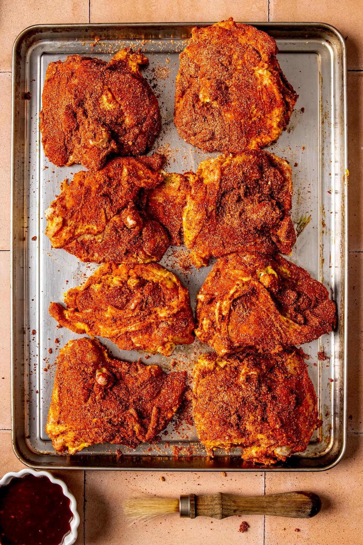 How to Make Oven Baked BBQ Chicken Step 4 - Olivia Adriance