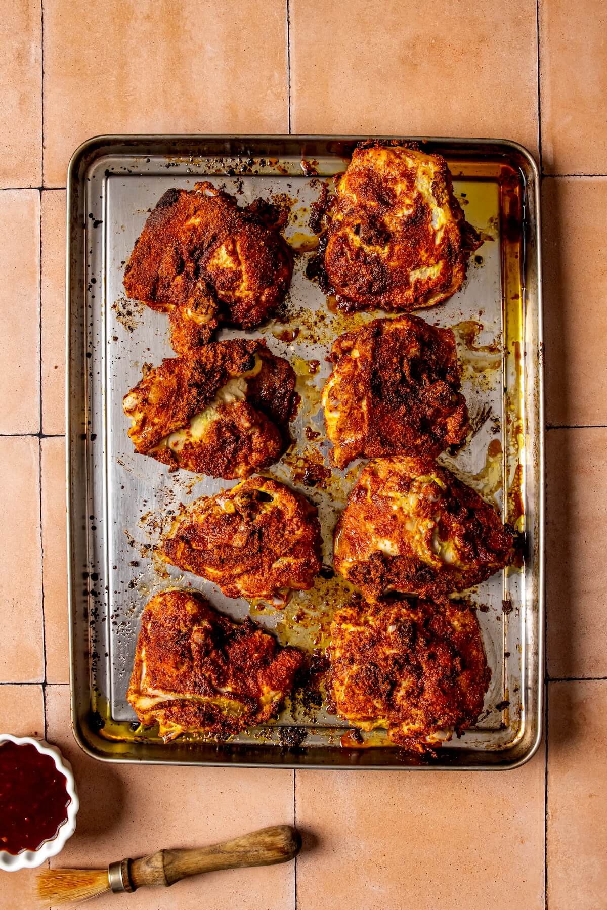 How to Make Oven Baked BBQ Chicken Step 5 - Olivia Adriance