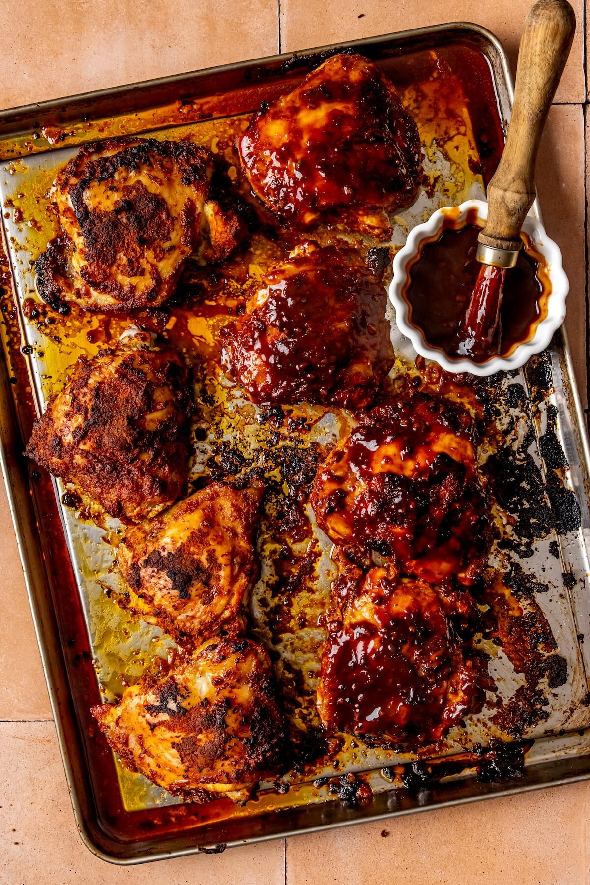 How to Make Oven Baked BBQ Chicken Step 6 - Olivia Adriance