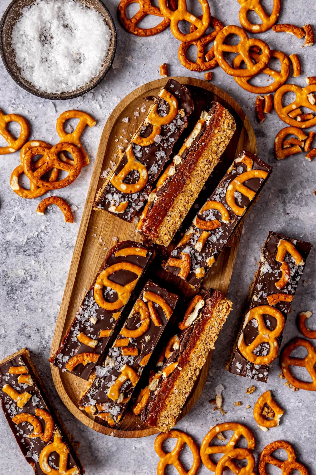 Chocolate Peanut Butter Pretzels - Olivia Adriance