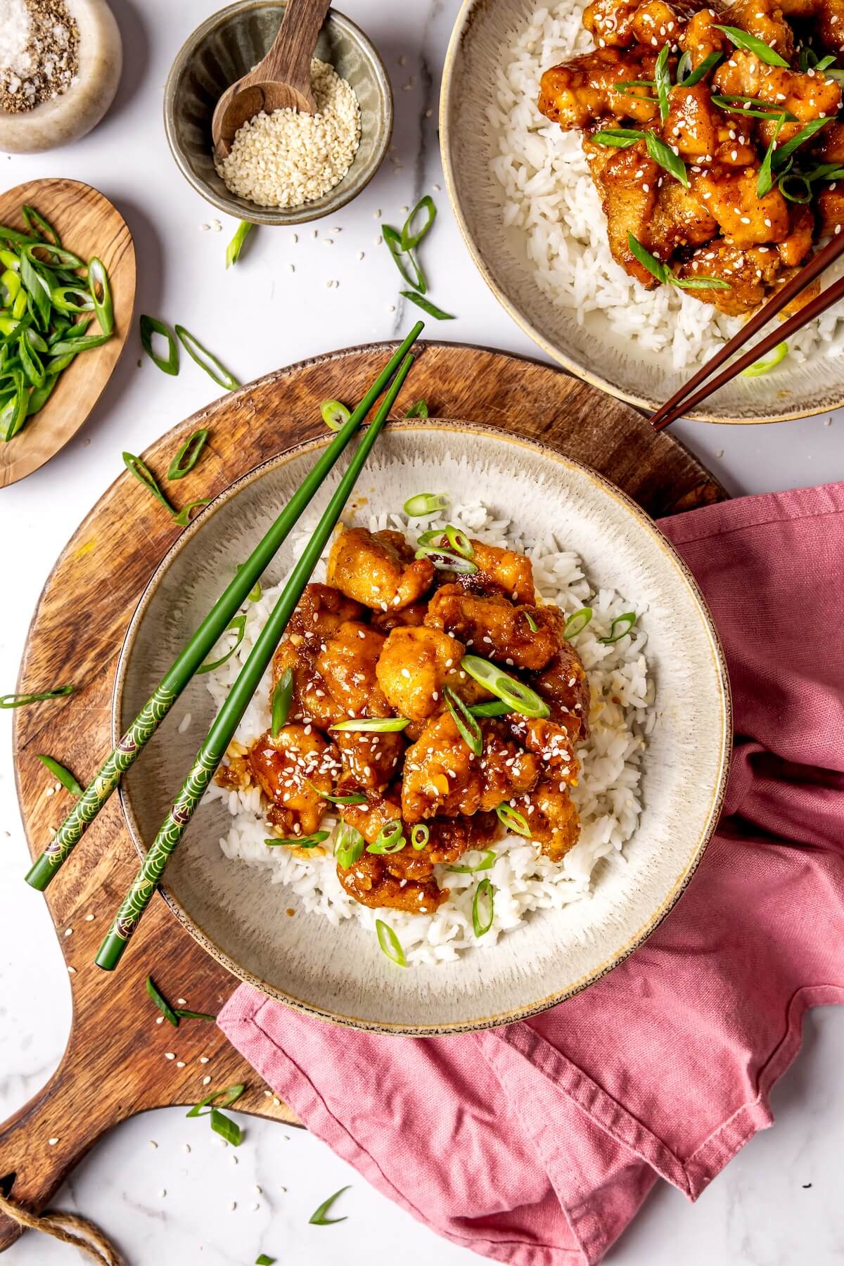 Gluten-Free General Tso's Chicken - Olivia Adriance