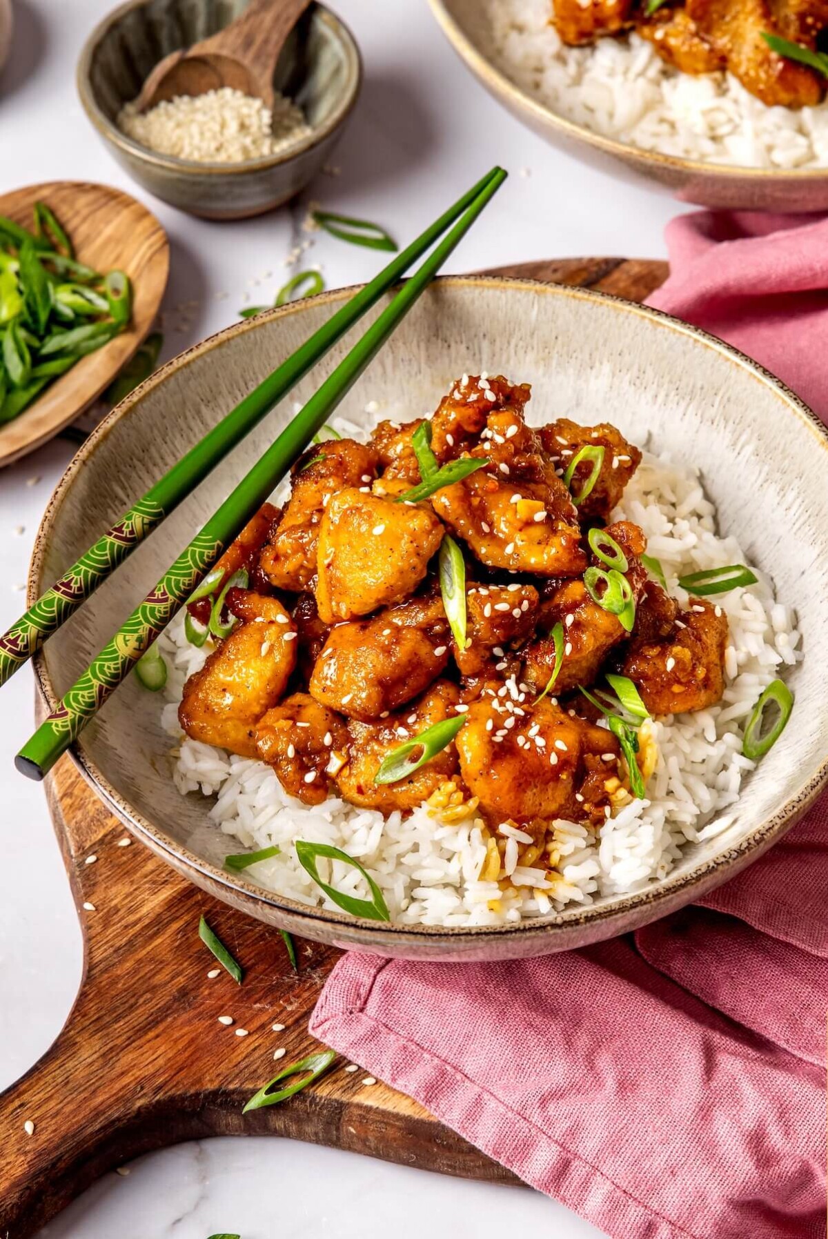 Gluten-Free General Tso's Chicken - Olivia Adriance