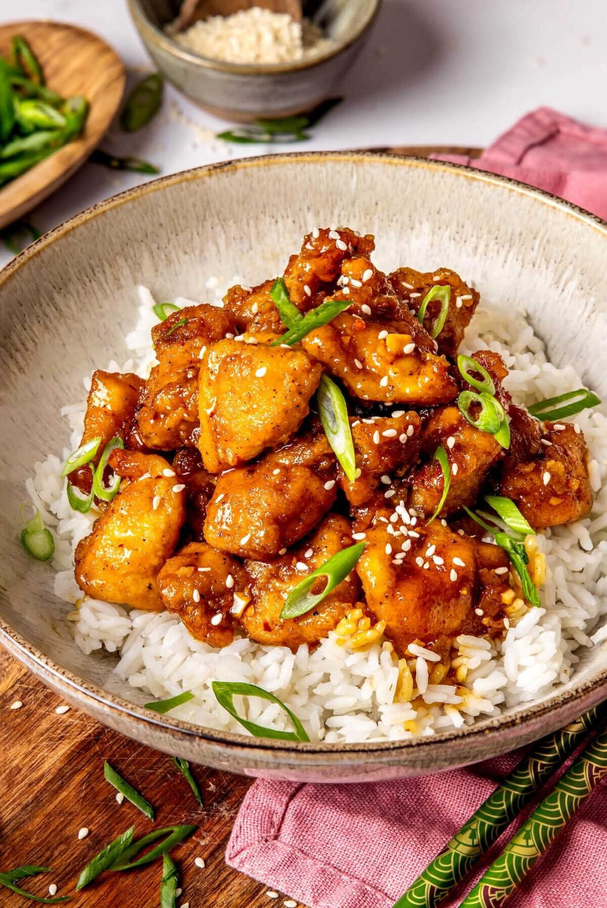 Gluten-Free General Tso's Chicken - Olivia Adriance