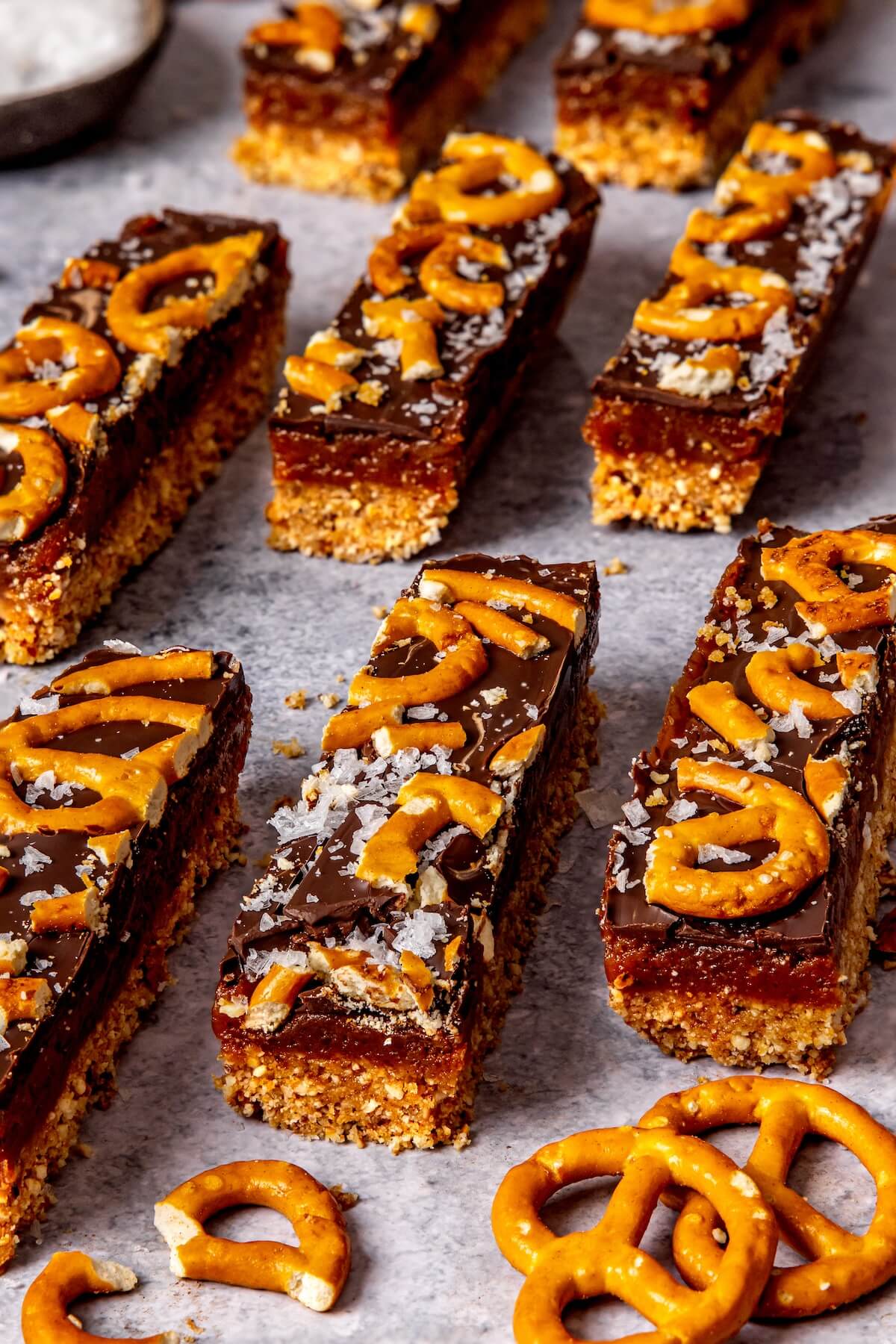 Chocolate Peanut Butter Pretzels - Olivia Adriance